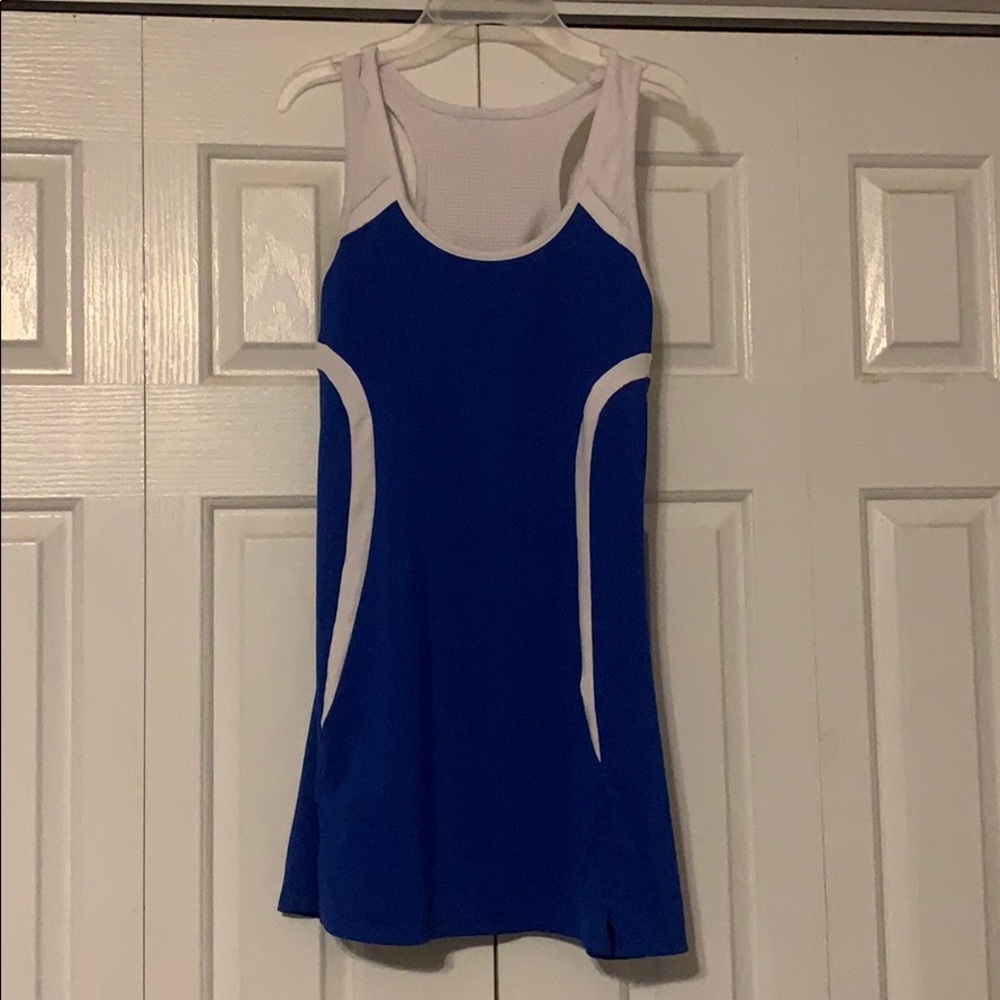 Royal Blue SSI Tennis Dress